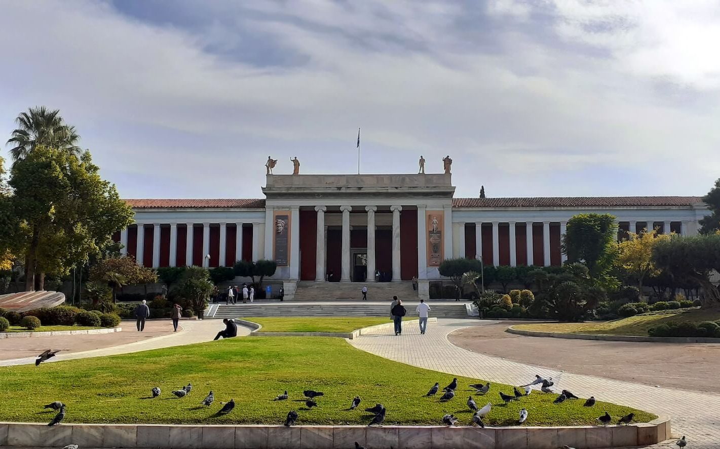 The National Archaeological Museum in Athens, home to an extensive collection of artifacts that showcase Greece's rich history.